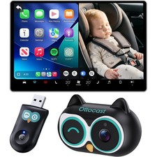Ottocast Cabin Care 2-in-1 Wireless CarPlay Adapter 1080P Baby Car Camera