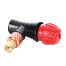 Portable CO2 Inflator Head, Tire Pump fits for Presta & Valve,
