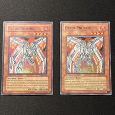 YUGIOH! **2**Cyber Phoenix EOJ-EN009 1st Edition Ultimate Rare NM #1