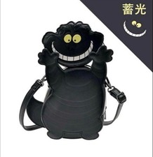 Alice in Wonderland Cheshire Cat Shoulder Bag Glow-in-the-Dark 11.22x6.88x3.14"