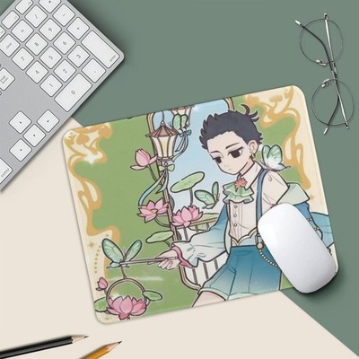 The Daily Life of the Immortals keyboard and mouse pad desk mat  9.8x11.8 inches