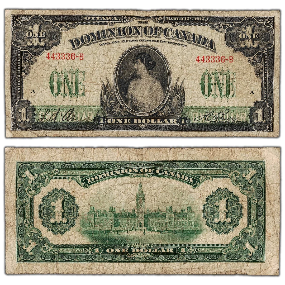 1917 Year Dominion of Canada Paper Money for sale | eBay