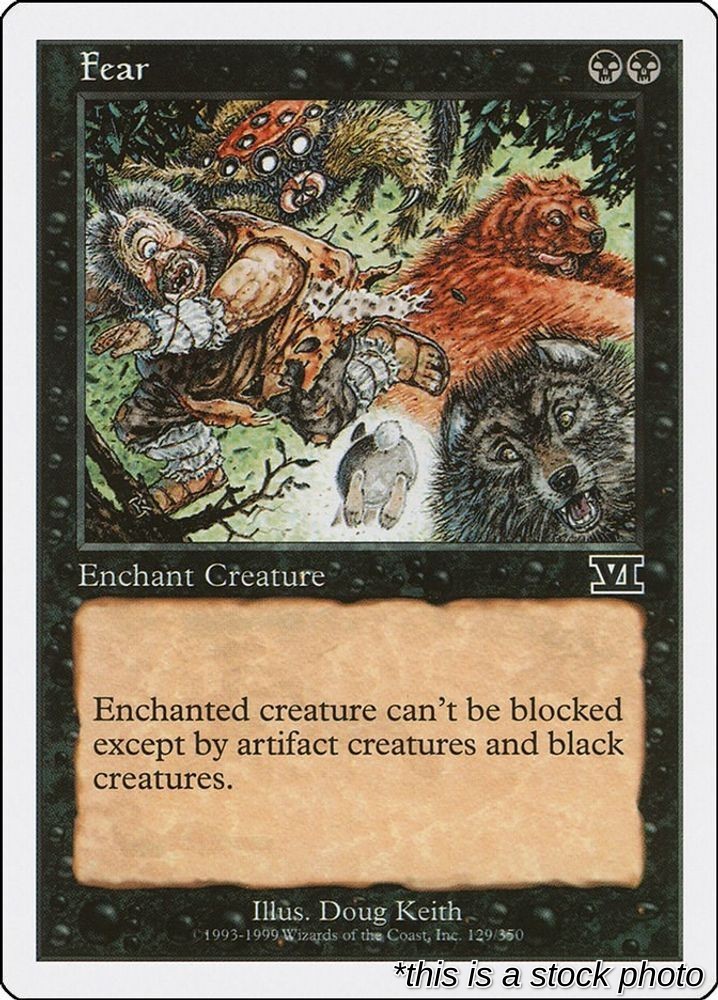 Fear Classic Sixth Edition #129