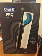 Image of Oral-B Pro 3 Electric Toothbrush Design Edition Black With Case Brand new