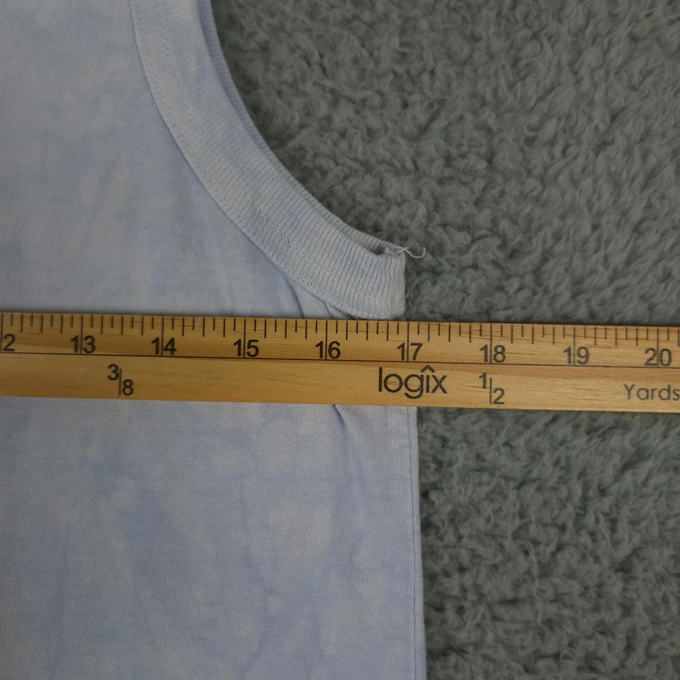 Vintage The Mountain Dress Womens Small Purple Tie Dye Wolves Midi Sleeveless - Image 4 of 4