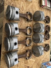 Big Block Chevrolet Truck 6.0l 366 .030 Dome 1490 Pistons And Rods