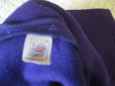 VINTAGE RALPH LAUREN PURPLE WOOL WRAP SKIRT L 28W X17