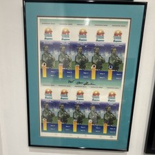 Don Shula Signed 1993 Miami Dolphins Exec Suite Ticket Press Sheet #60/1993