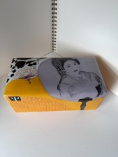 Fabienne Jouvin Paris Geisha Porzellan Deckeldose gelb 23 cm signiert