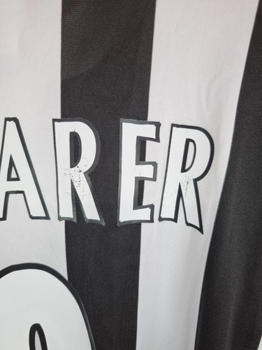 NEWCASTLE UNITED 1995/97 HOME (L) ORIGINAL VINTAGE ADIDAS FOOTBALL SHIRT SHEARER - Picture 9 of 16
