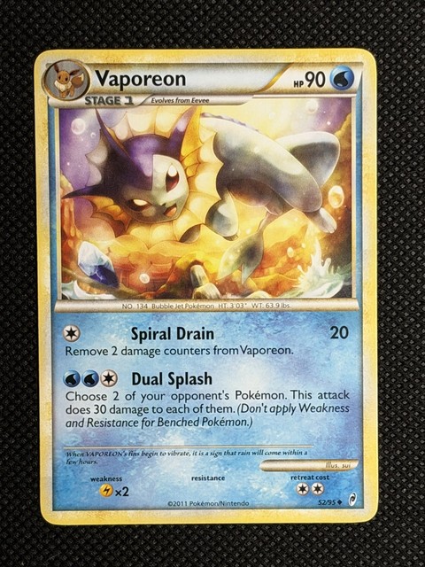 Vaporeon #52 (Call Of Legends (2011))