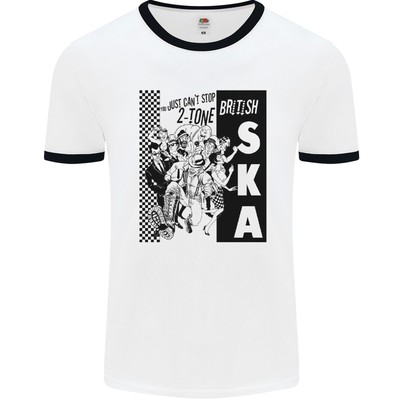 Cant Stop 2-Tone Britisch Ska 2Tone Herren Ringer