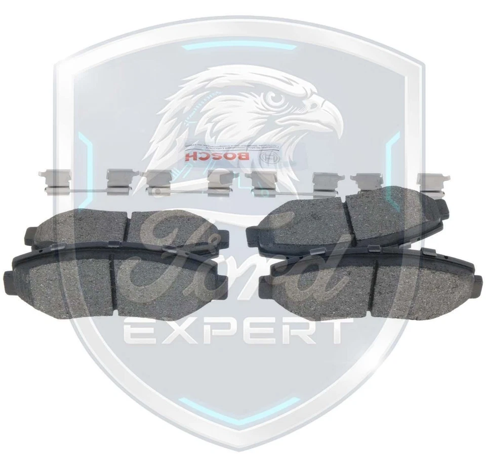 Kit de pastillas de freno delanteras y traseras de cerámica Bosch OEM para Honda CR-Z 2016 9 años de garantía Foto 2 de 4