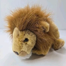 2017 Nat & Jules Demdaco Realistic Lion Plush Approx. 16 inches Very Soft