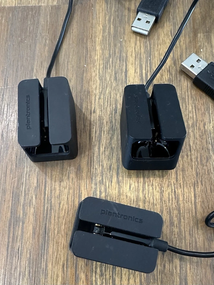 *Lote de 20* CARGADOR DE BATERÍA PLANTRONICS USB DELUXE para auriculares WH500, W440, W740 Foto 4 de 4
