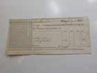 Antique Railroad Document 1863 Boston & Lowell and Nashua & Lowell Railroad Co.