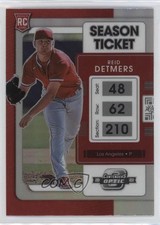 2022 Panini Chronicles Contenders Optic Holo Prizm Reid Detmers #7 ut4