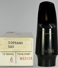 Meyer 6M Soprano Sax Mouthpiece USA Vintage 1960s Original Box Rare Near Mint