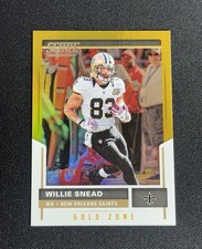 2017 Score Willie Snead #/50 Gold Zone SP #171 Football Card New Orleans Saints