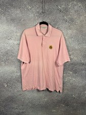 Vintage Burberrys Pink Polos Embroidered Logo Oldmoney 2XL Size