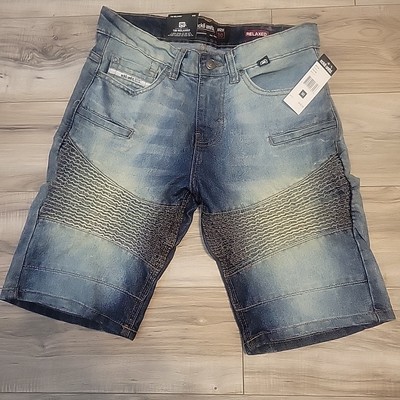 Ecko Unltd 759 Shorts Mens 30 Blue Jean Denim Relaxed  NWT