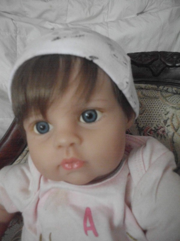 ADORABLE SILICON VINYL CLOTH BODY REBORN BABY DOLL 22"