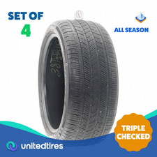 Set Of 4 Used 22540r18 Michelin Primacy As 88v - 632 Set Of 4 Used 22540r18 Michelin Primacy As 88v - 632