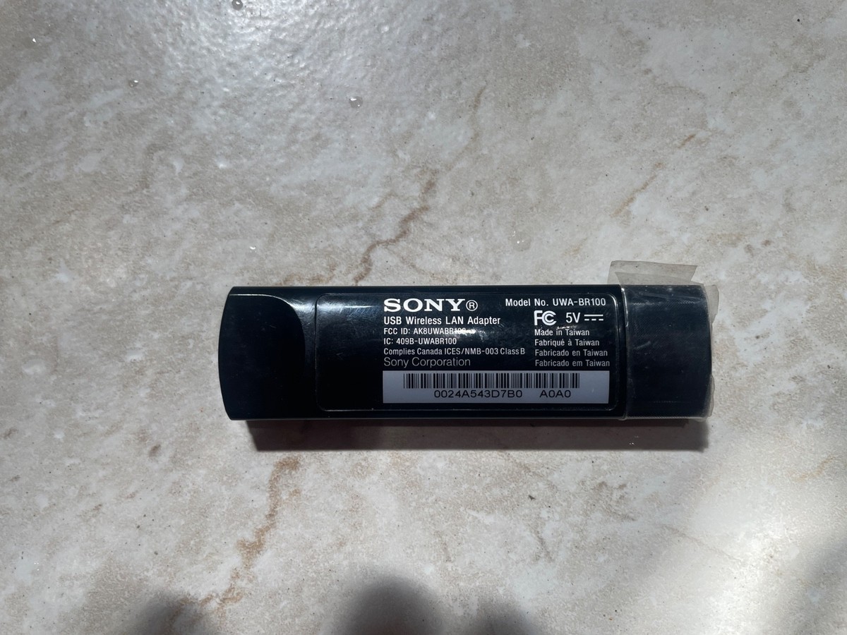 SONY BRAVIA UWA-BR100 USB WIRELESS LAN ADAPTER DONGLE LINKSTICK