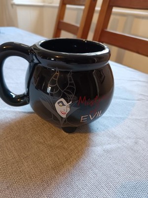 Disney Villains Maleficent Rare Mistress Of Evil Cauldron Mug / Tasse Black
