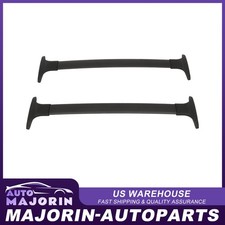 Cross Bar Roof Rack Set Luggage Cargo Carrier Black For Ford Ecosport 2013-2022