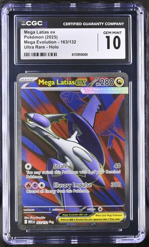 Mega Latias ex graded CGC 10 for sale on eBay