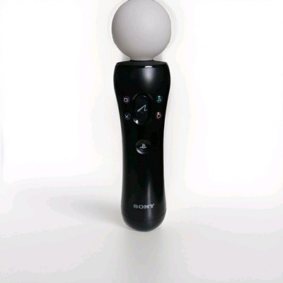 Sony PlayStation Move Motion Controller - Black (CECH-ZCM1U) WORKS GREAT!!