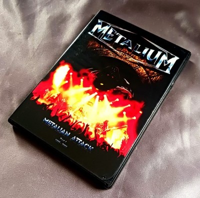 METALIUM - ''Metalian Attack'' Part One 1999-2001 DVD/CD 2002 Crash Music (U.S.) 