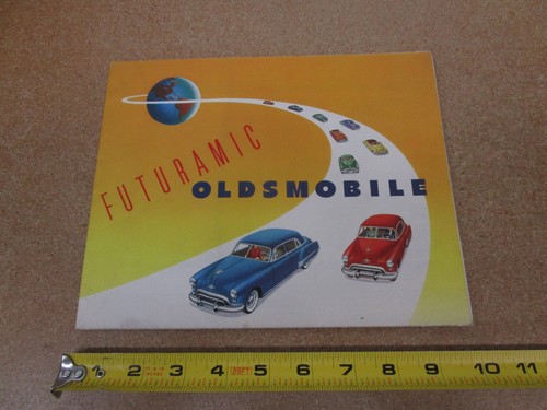 1949 Oldsmobile 98 88 76 Futuramic sales brochure 12 pg ORIGINAL car literature