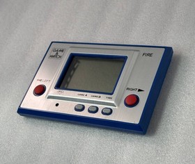 Nintendo Game & Watch Fire Vintage Handheld Console Screen Excellent JP