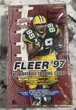 1997 Fleer Football Hobby Box 36 Packs NFL sealed factory