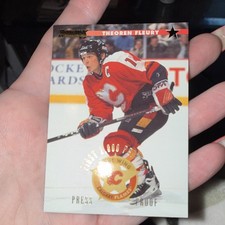 1996-97 Donruss Press Proof -  Theoren Fleury Calgary #159