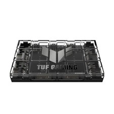 ASUS TUF Gaming ARGB PWM Fan Hub Connects six Hub Black, BLACK
