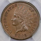 1885 1c Indian Head Cent - PCGS MS 64 BN
