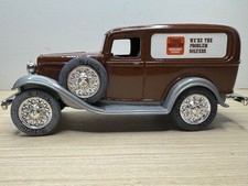 Vintage ERTL Trustworthy Hardware LE 1932 Panel Delivery Truck bank w/key