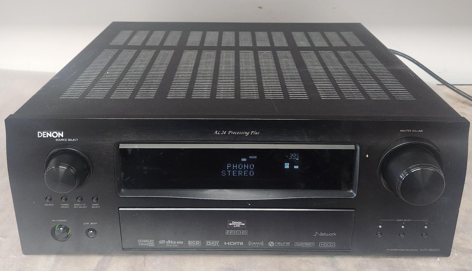 Denon 3808 vintage audio equipment - eBay listing photo 3