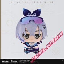 11cm Official Honkai: Star Rail Silver Wolf Plush Doll Anime Plushie Toys Gift
