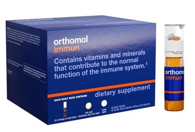 Orthomol Immun Vial Immune Support SupplementCapsule 30-Day Supply Vitamins A...