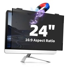 Magnetic Computer Privacy Screen 24 Inch, Removable Hanging Privacy 24 inch