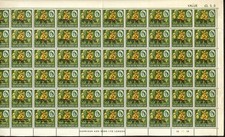 RHODESIA 1965 INDEPENDENCE 9d FULL SHEET  X60 STAMPS MNH.     A625