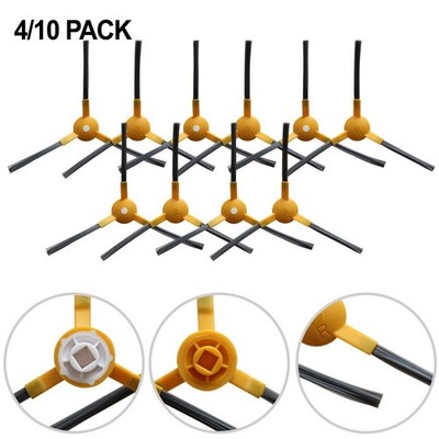 4er oder 10er Pack Seitenbürsten für Bobsweep Dustin für Redroad R10 für Tes