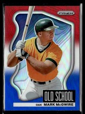 Mark McGwire - 2022 Panini Prizm Old School Red/White/Blue Prizm #OS-7 Athletics