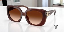 COACH HC8422U 584174 CAD33 Milky Hazelnut Brown Gradient 55 mm Womens Sunglasses
