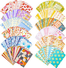 600 Sheets Vintage Scrapbook Paper Set Aesthetic Paper Supplies Diy Decorative S