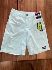 Pelagic Deep Sea Hybrid Shorts Youth 27 Green Fishing Outdoor Activewear